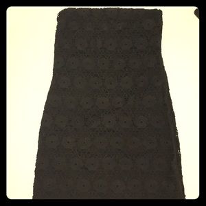 Juicy Couture Strapless Tube Top Dress Black